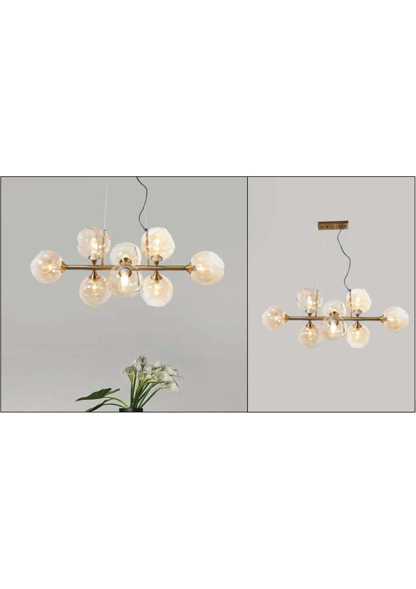 Beyond Lights - Glass Pendant Light- GL